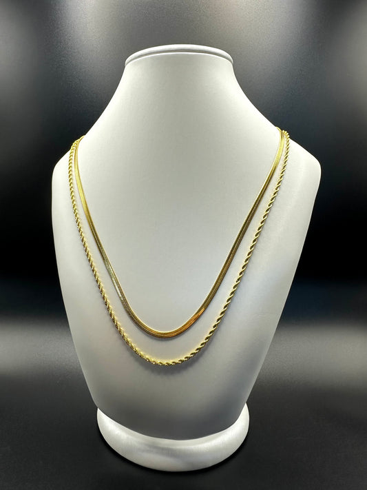 Signature Layered Gold Necklace