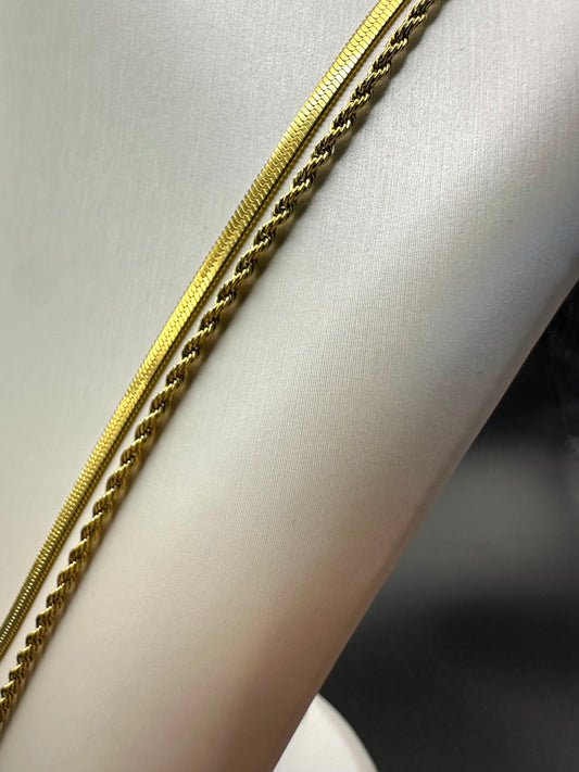 Signature Layered Gold Necklace